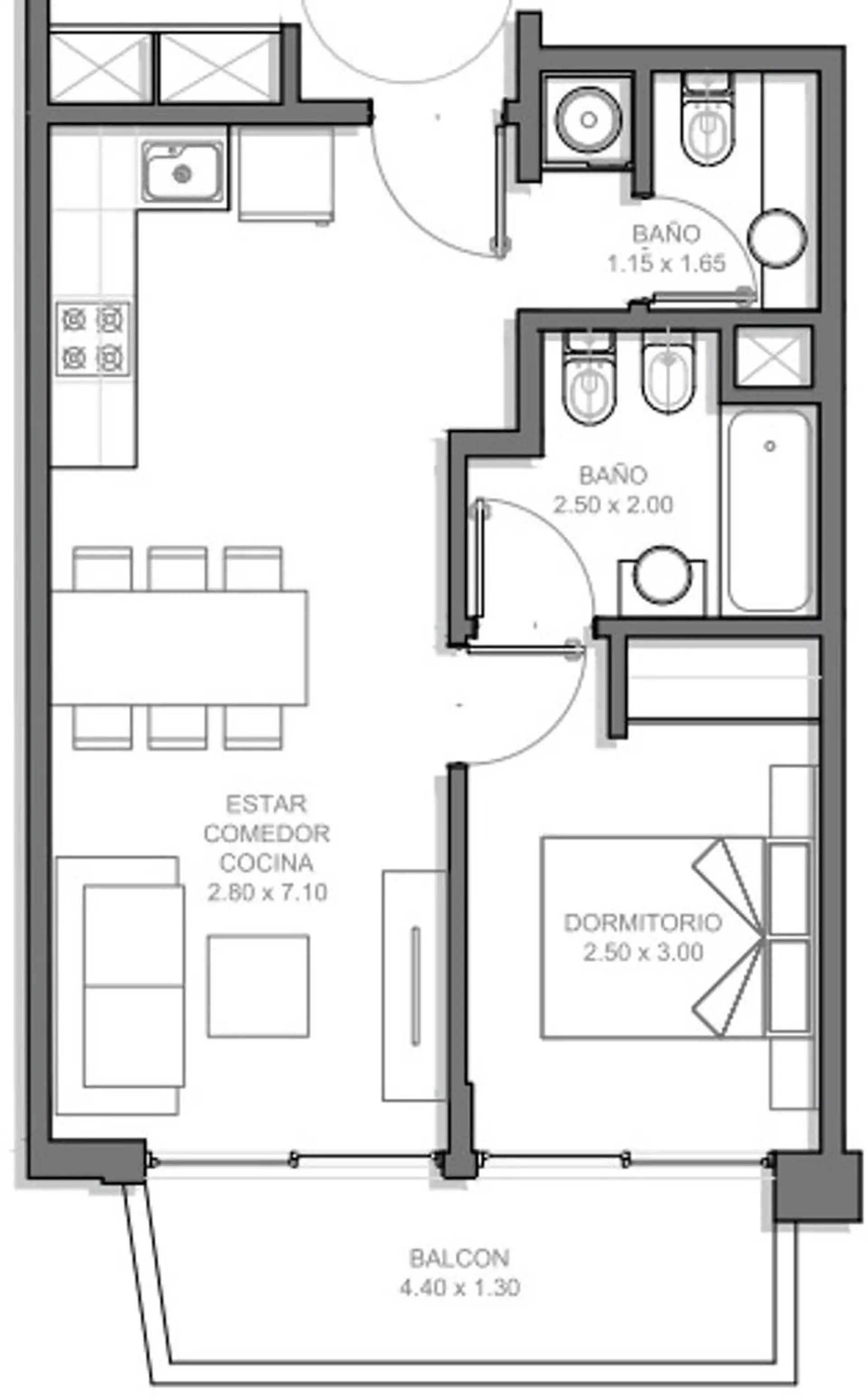 Alquiler-Departamento